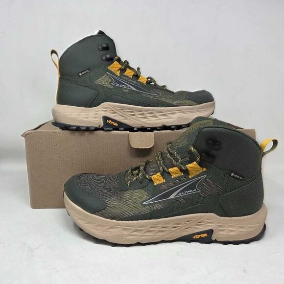 Altra Other - Men's 8 Altra Timp Hiker GTX GORE-TEX waterproof hiking boots Dusty Olive 2